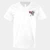 V-Neck Heavy Cotton 100% T-Shirt Thumbnail