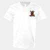 V-Neck Heavy Cotton 100% T-Shirt Thumbnail