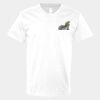 V-Neck Heavy Cotton 100% T-Shirt Thumbnail