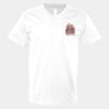 V-Neck Heavy Cotton 100% T-Shirt Thumbnail