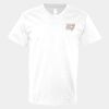 V-Neck Heavy Cotton 100% T-Shirt Thumbnail