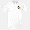 V-Neck Heavy Cotton 100% T-Shirt Thumbnail
