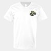 V-Neck Heavy Cotton 100% T-Shirt Thumbnail