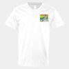 V-Neck Heavy Cotton 100% T-Shirt Thumbnail