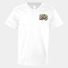 V-Neck Heavy Cotton 100% T-Shirt Thumbnail