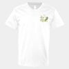 V-Neck Heavy Cotton 100% T-Shirt Thumbnail