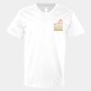 V-Neck Heavy Cotton 100% T-Shirt Thumbnail