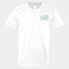V-Neck Heavy Cotton 100% T-Shirt Thumbnail