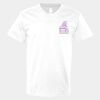V-Neck Heavy Cotton 100% T-Shirt Thumbnail