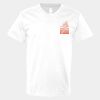 V-Neck Heavy Cotton 100% T-Shirt Thumbnail