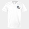 V-Neck Heavy Cotton 100% T-Shirt Thumbnail