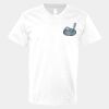 V-Neck Heavy Cotton 100% T-Shirt Thumbnail