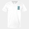 V-Neck Heavy Cotton 100% T-Shirt Thumbnail