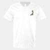 V-Neck Heavy Cotton 100% T-Shirt Thumbnail