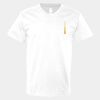 V-Neck Heavy Cotton 100% T-Shirt Thumbnail