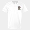 V-Neck Heavy Cotton 100% T-Shirt Thumbnail