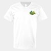 V-Neck Heavy Cotton 100% T-Shirt Thumbnail