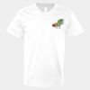 V-Neck Heavy Cotton 100% T-Shirt Thumbnail