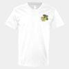V-Neck Heavy Cotton 100% T-Shirt Thumbnail