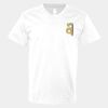 V-Neck Heavy Cotton 100% T-Shirt Thumbnail