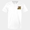 V-Neck Heavy Cotton 100% T-Shirt Thumbnail