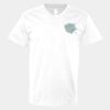 V-Neck Heavy Cotton 100% T-Shirt Thumbnail