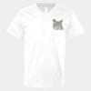 V-Neck Heavy Cotton 100% T-Shirt Thumbnail