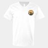 V-Neck Heavy Cotton 100% T-Shirt Thumbnail