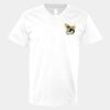 V-Neck Heavy Cotton 100% T-Shirt Thumbnail