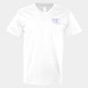 V-Neck Heavy Cotton 100% T-Shirt Thumbnail