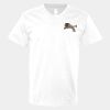 V-Neck Heavy Cotton 100% T-Shirt Thumbnail