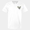V-Neck Heavy Cotton 100% T-Shirt Thumbnail