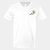 V-Neck Heavy Cotton 100% T-Shirt Thumbnail