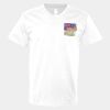 V-Neck Heavy Cotton 100% T-Shirt Thumbnail