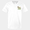 V-Neck Heavy Cotton 100% T-Shirt Thumbnail