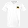 V-Neck Heavy Cotton 100% T-Shirt Thumbnail