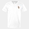 V-Neck Heavy Cotton 100% T-Shirt Thumbnail