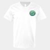 V-Neck Heavy Cotton 100% T-Shirt Thumbnail
