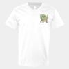 V-Neck Heavy Cotton 100% T-Shirt Thumbnail