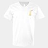 V-Neck Heavy Cotton 100% T-Shirt Thumbnail