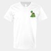 V-Neck Heavy Cotton 100% T-Shirt Thumbnail