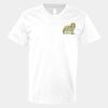 V-Neck Heavy Cotton 100% T-Shirt Thumbnail