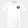 V-Neck Heavy Cotton 100% T-Shirt Thumbnail