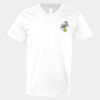 V-Neck Heavy Cotton 100% T-Shirt Thumbnail