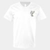 V-Neck Heavy Cotton 100% T-Shirt Thumbnail