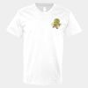 V-Neck Heavy Cotton 100% T-Shirt Thumbnail