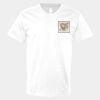 V-Neck Heavy Cotton 100% T-Shirt Thumbnail