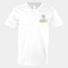 V-Neck Heavy Cotton 100% T-Shirt Thumbnail