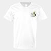 V-Neck Heavy Cotton 100% T-Shirt Thumbnail