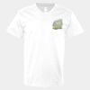 V-Neck Heavy Cotton 100% T-Shirt Thumbnail